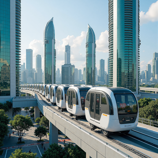 全球城市天际线集合，包括东京、新加坡、巴黎等地标建筑，蓝天白云背景，现代都市景观